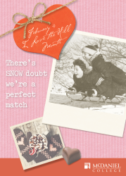 There&apos;s SNOW doubt we&apos;re a perfect match...Happy Valentine&apos;s Day!