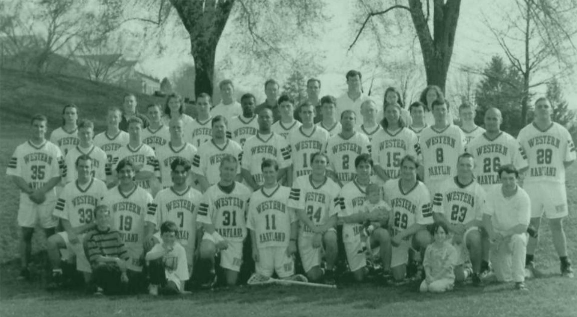 Green Terror Men's Lacrosse team photo 1997